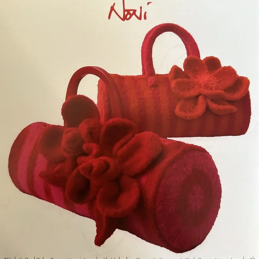 Noni Bags Pattern Three Sassy Tube Baguettes by Nora Bellows NWT